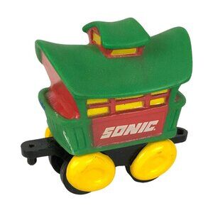 Sonic Wacky Pack 1993 Holiday Express Dr Pepper Train Toy Collectible Plastic